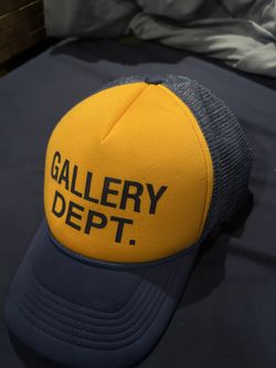 Blue And Yellow Gallery Dept Trucker Hat