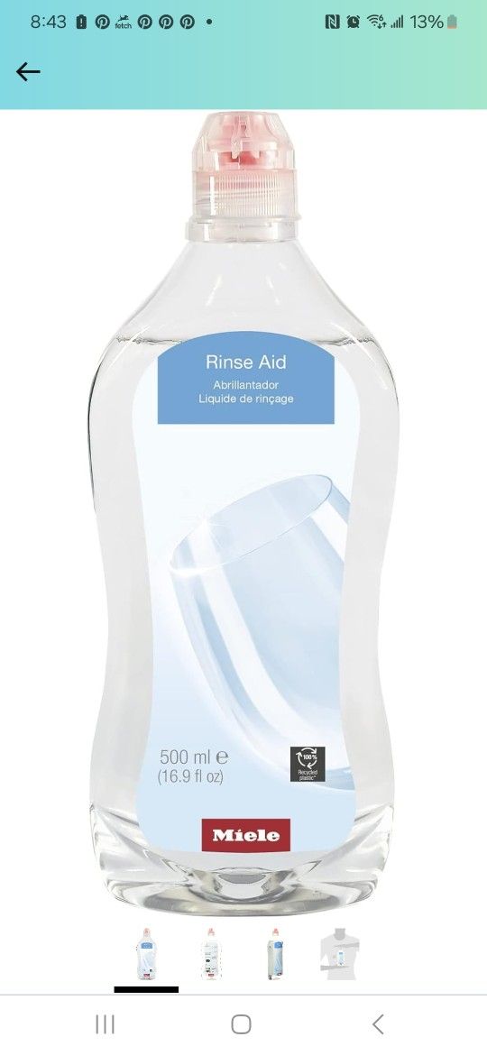 Miele Dishwasher Rinse Aid