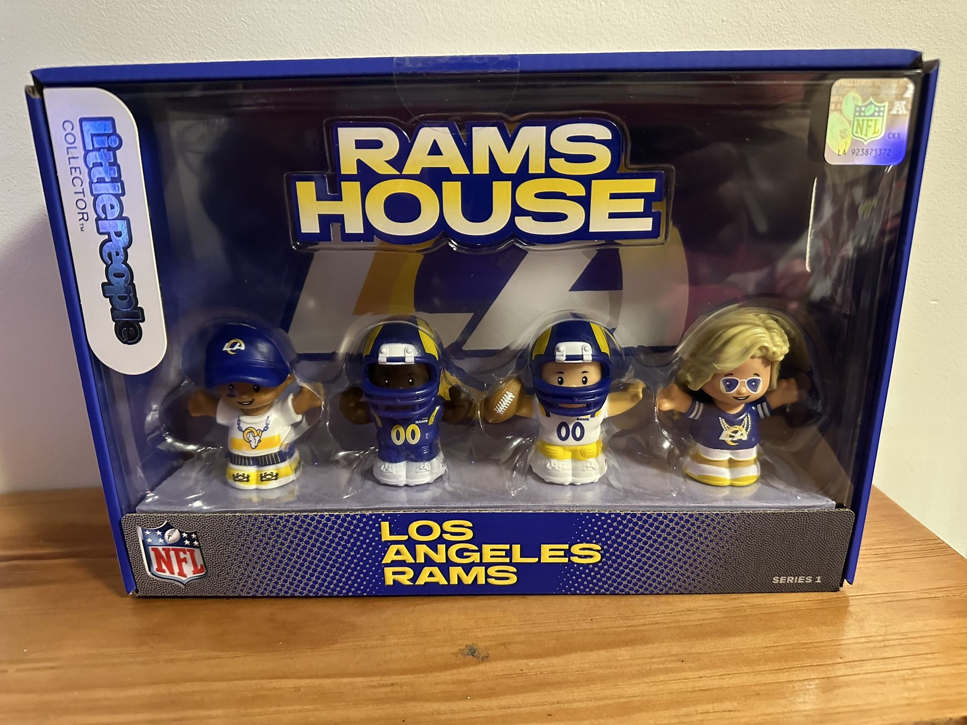 NFL Los Angeles Rams Little People Set 