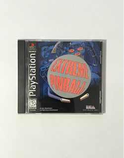 Extreme Pinball (Sony PlayStation 1, 1996)  PS1 CIB Complete & Tested