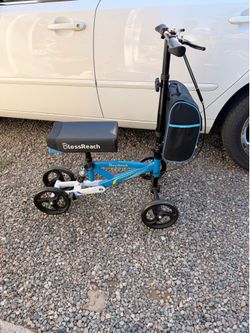 BlessReach Knee Scooter Walker