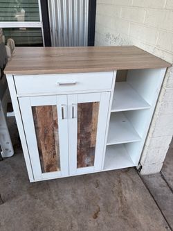 Rolling Kitchen Cabinet