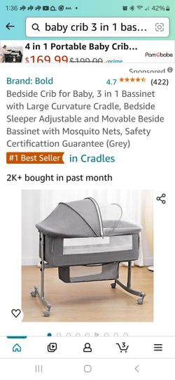 Baby Cradle 3 in 1