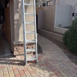 16 Ft Aluminum Extension Ladder