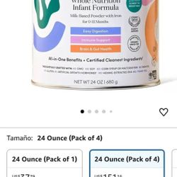 Whole Nutrition Infant Formula