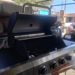 New  5 burner gas grill only the top