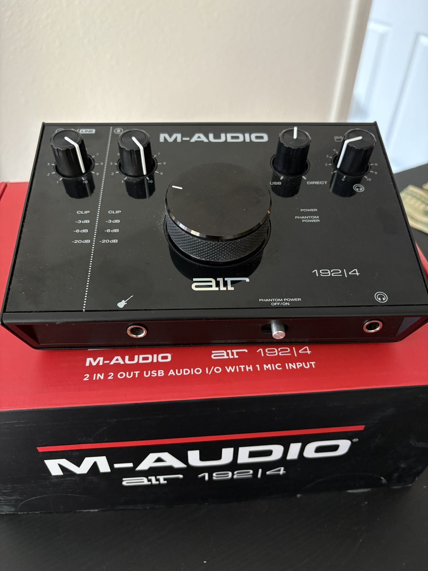 midi keyboard + audio Interface bundle.