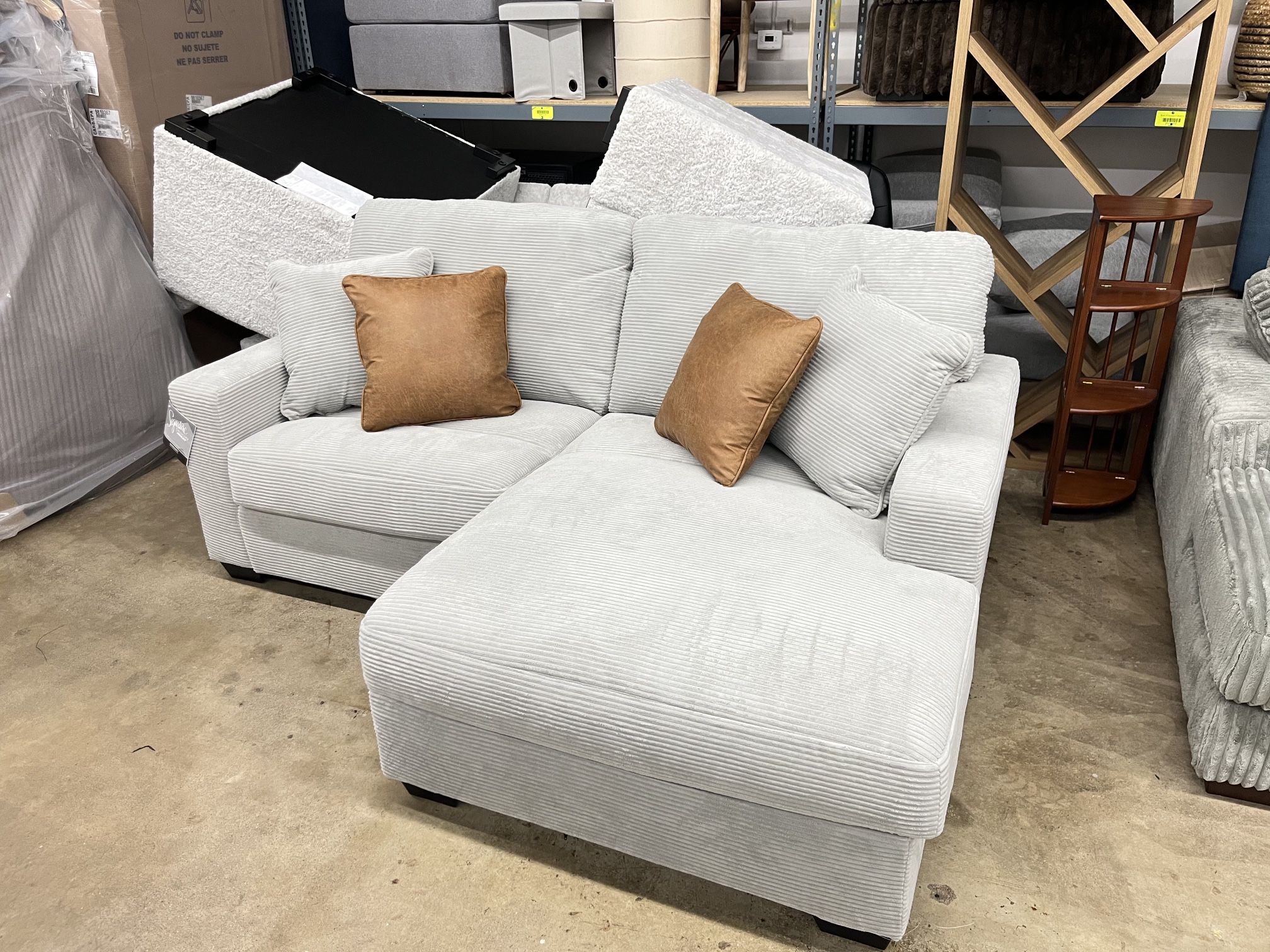 Corduroy Sectional