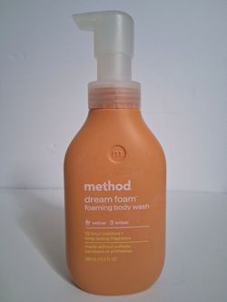 Method foaming body wash