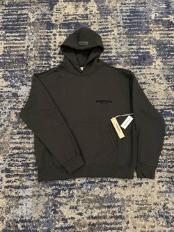 Fear Of God Essentials  Black Hoodie