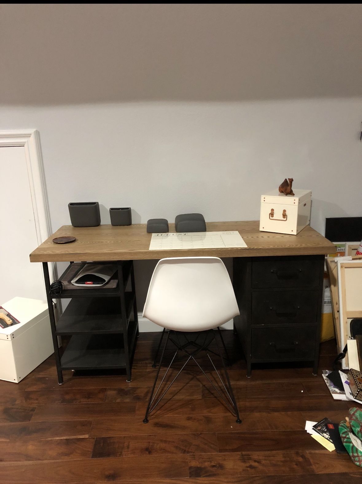 Industrial Style Desk & Chair