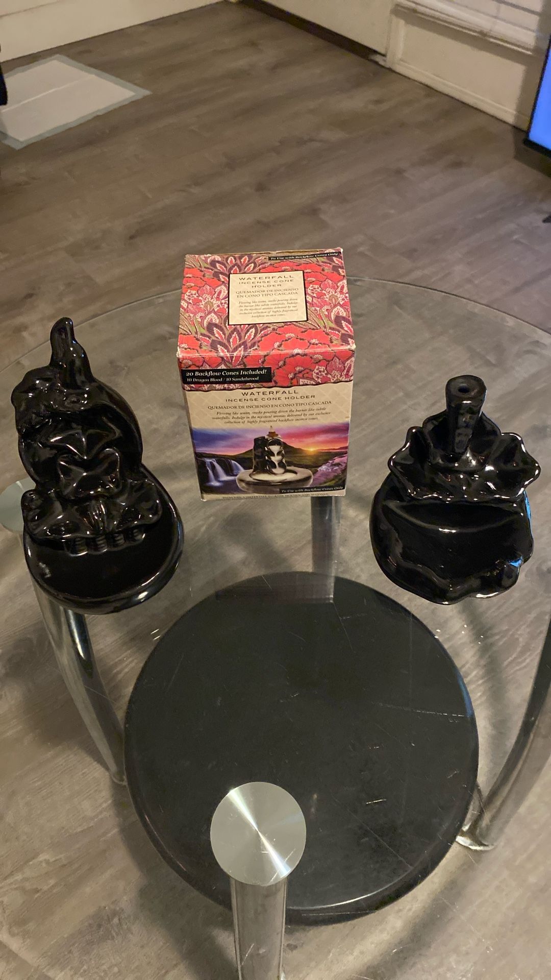 Waterfall Incense Cone Holder