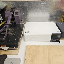 Epson ET-8550 DTF w/Ciss and Supplies - 