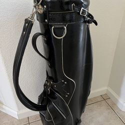 Ben Hogan Leather Golf Club Bag Like New Beautiful