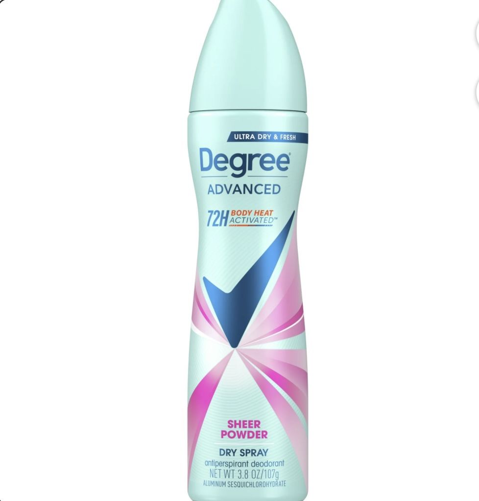 Degree Advanced Deodorant Spray