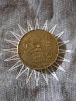 1988 Cien Peso Coin