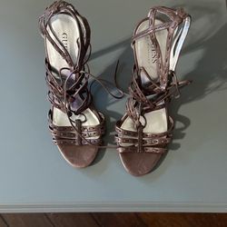 Guess Brand Wrap Around Ankle Heel
