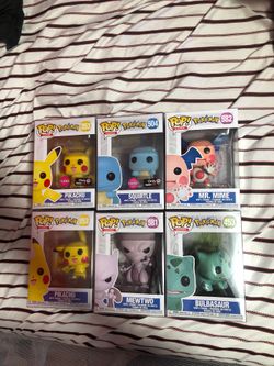 Funko pop Pokémon set of 6 exclusive pops