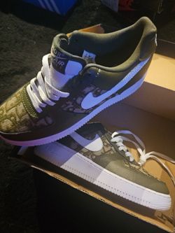Doir Designer Air Force 1. Size 8