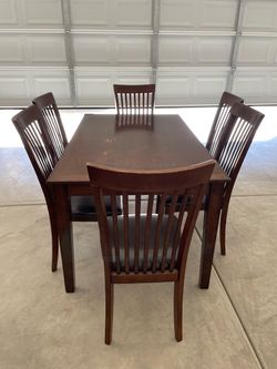 Ashley Dining Table and 6 Chairs