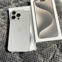 iPhone 15promax  Natural Titanium 512Gb 