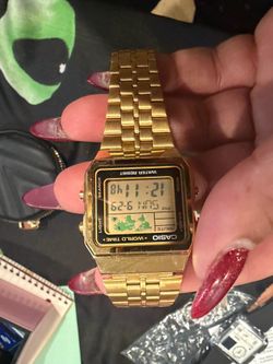 Casio world time watch