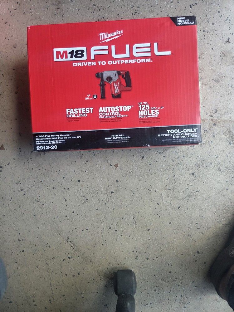 Milwaukee 1" SDS Plus Rotary Hammer