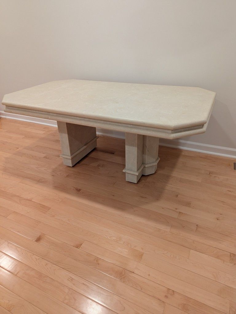 Solid Marble Dining Table Custom Made