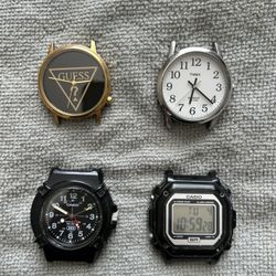 4 Watches Need Batteries And Watch Bands