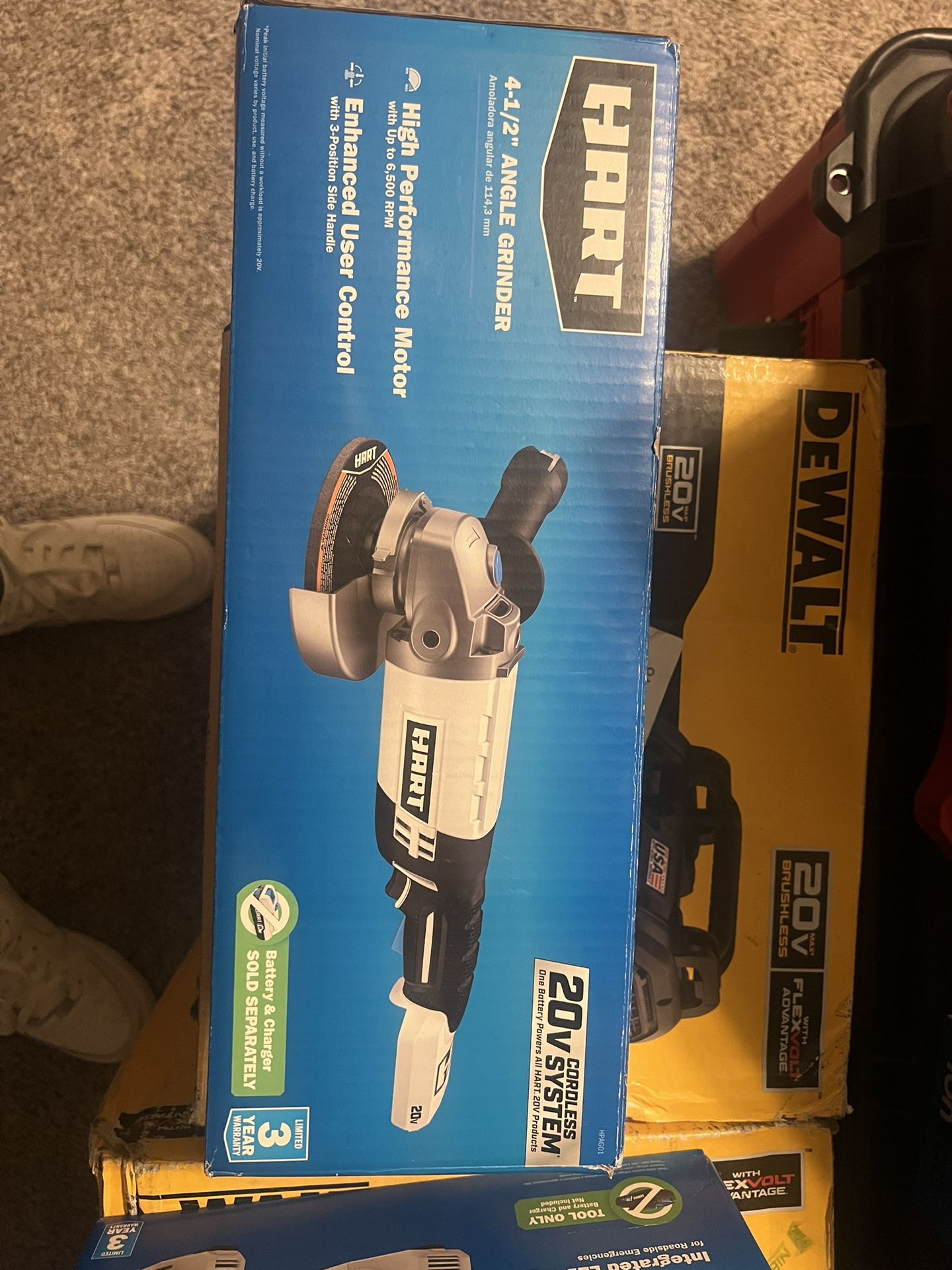 Hart Grinder Only Took