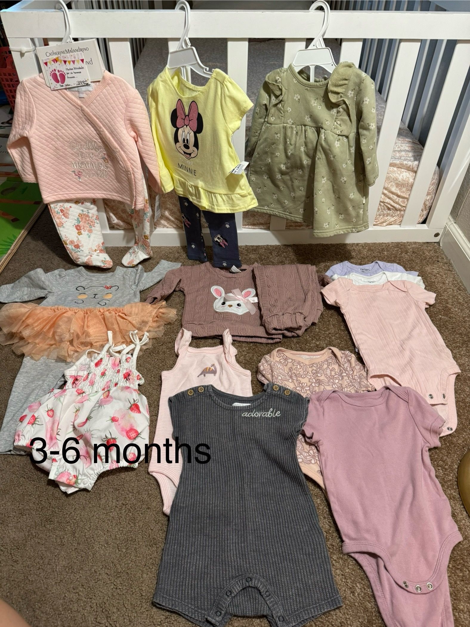 3-6 Months Girl Clothes Bundle