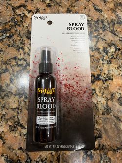 Spirit Halloween Spray Blood
