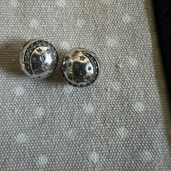 Moon And Star Bead Clip