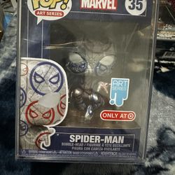 Spider-Man Art Series Funko Pop 