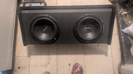 Subwoofer. And Amp