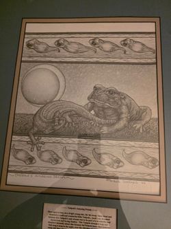 PNW ARTIST, PATRICK SHAPARD Original , Toadpole's Amazing Dream