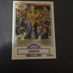Magic Johnson 1990 Fleer #93