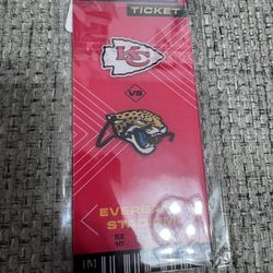 Chamarri Conner Signed Auto Acrylic Commemorative Week 5 Ticket Chiefs Metabilia