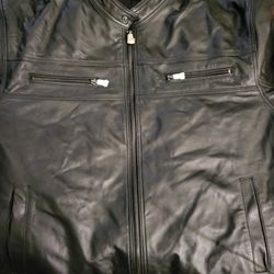 Men's XL Leather Jacket (New)