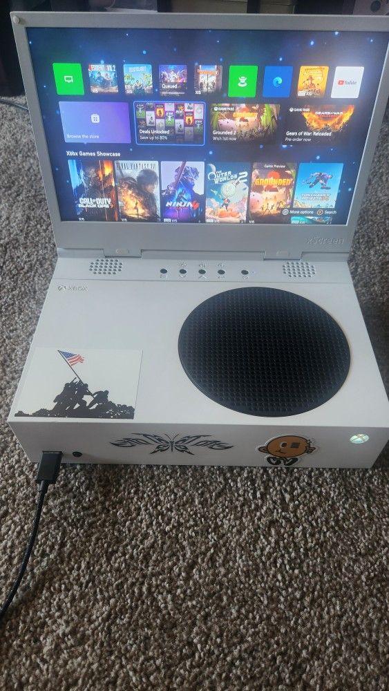 Xbox Series S with USpec xScreen