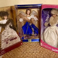 Barbies Lot Of 3