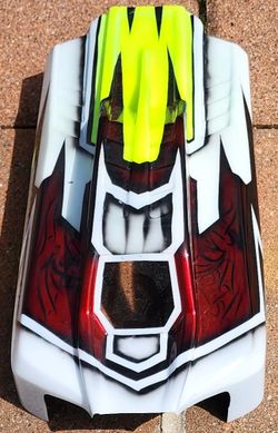 Rc  Custom Painted 4wd buggy body 