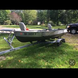 12 Ft Aluminum Rowboat