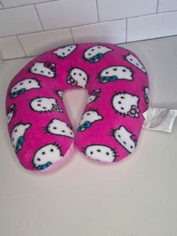 Sanrio Hello Kitty & Friends- Hello Kitty Travel Comfort Neck Pillow Pink