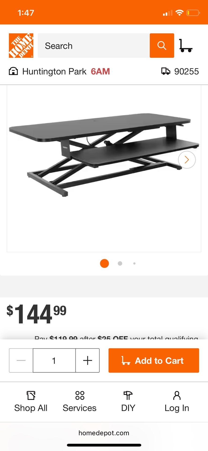 Table Top Standing Desk