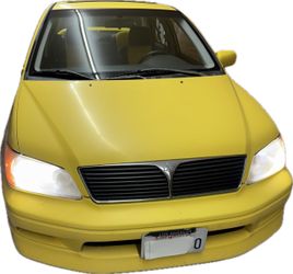 Mitsubishi Lancer Yellow Sedan