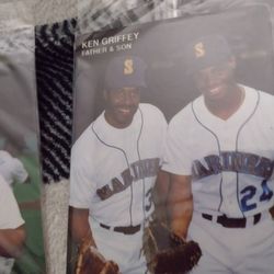 Baseball Mother's Cookies Father Son Cards Ken Griffey Jr & Senior. Cash Porch Pickup Redmond  $5 Each