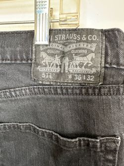 Levi’s 511 Slim Men’s Jeans 36x32 Dark Wash