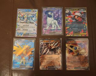 6 Pokémon EX Cards, mixed lot