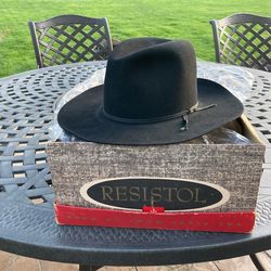 Vintage Penney’s Marathon Black Fedora Hat